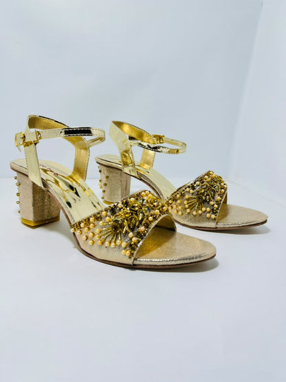 Bridal Block Heels