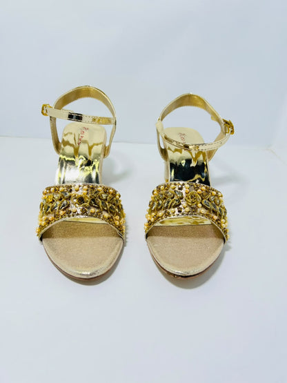 Bridal Block Heels