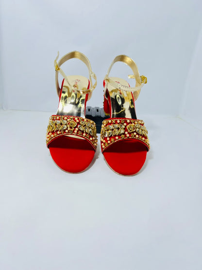 Bridal Block Heels