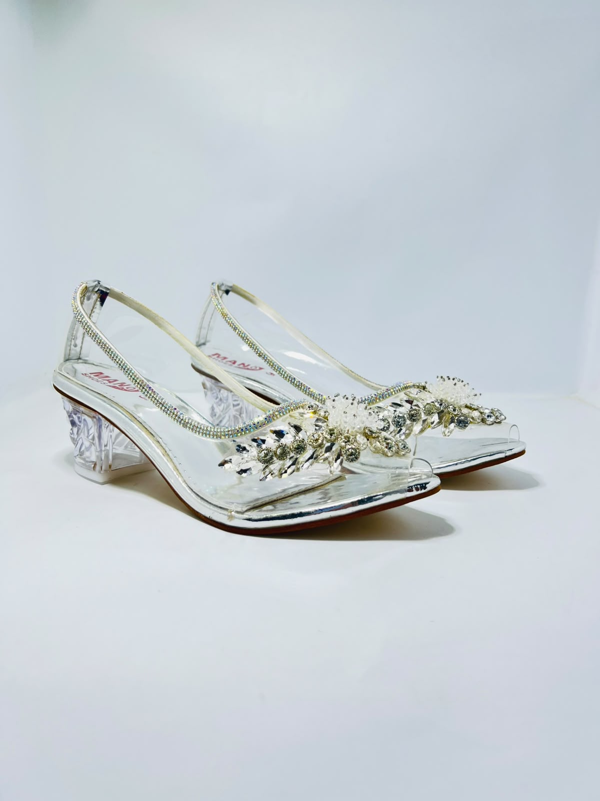 Transparent Sheet Coat Shoes