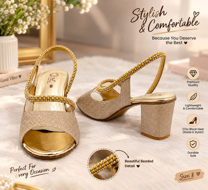 Stylish Block Heel Sandals for Women